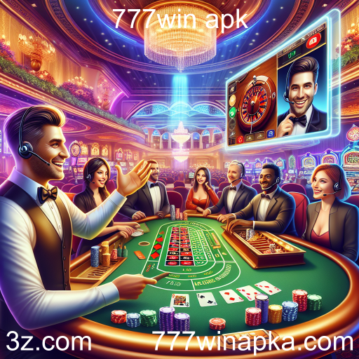 A Revolução dos Jogos ao Vivo no 777win apk