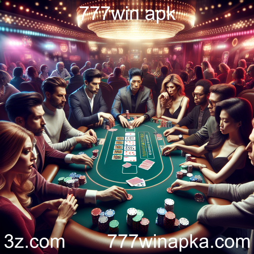 A Emoção do Poker no 777win apk